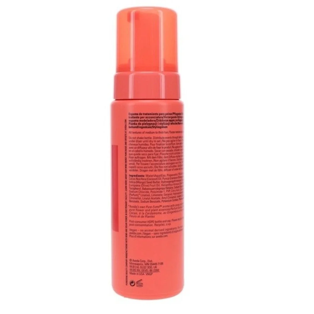 Aveda Nutriplenish Styling Treatment Foam Hydration Heat Protect 6.7 oz 200 ml